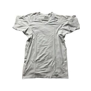 EJIS Men's White Sweat Defense Modal V-Neck Undershirt Size Small (NWT)
